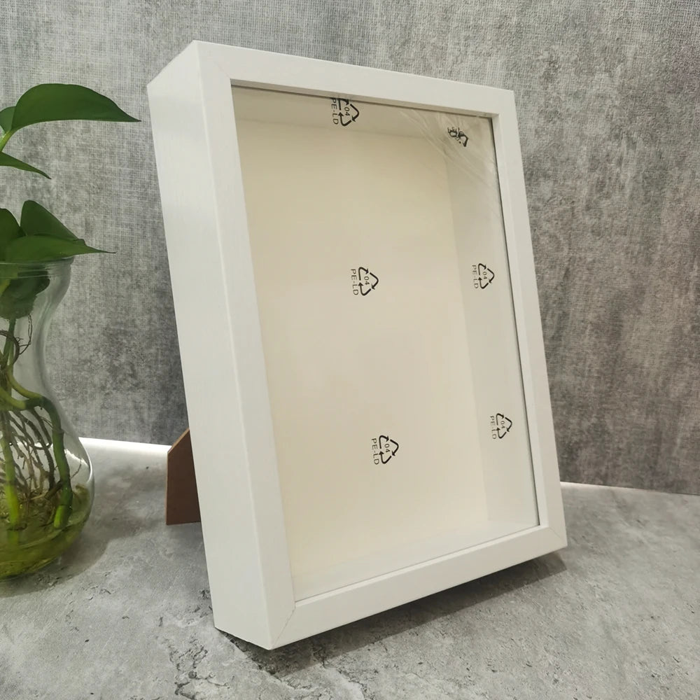 Shadow Box Depth 3cm Wooden Photo Frame For Displaying Three-Dimensional Works