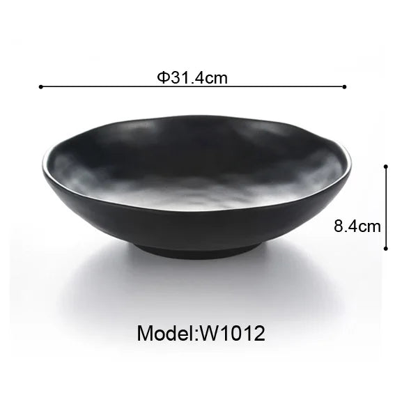 Melamine Dinnerware Frost Bowl 12 Inch Big