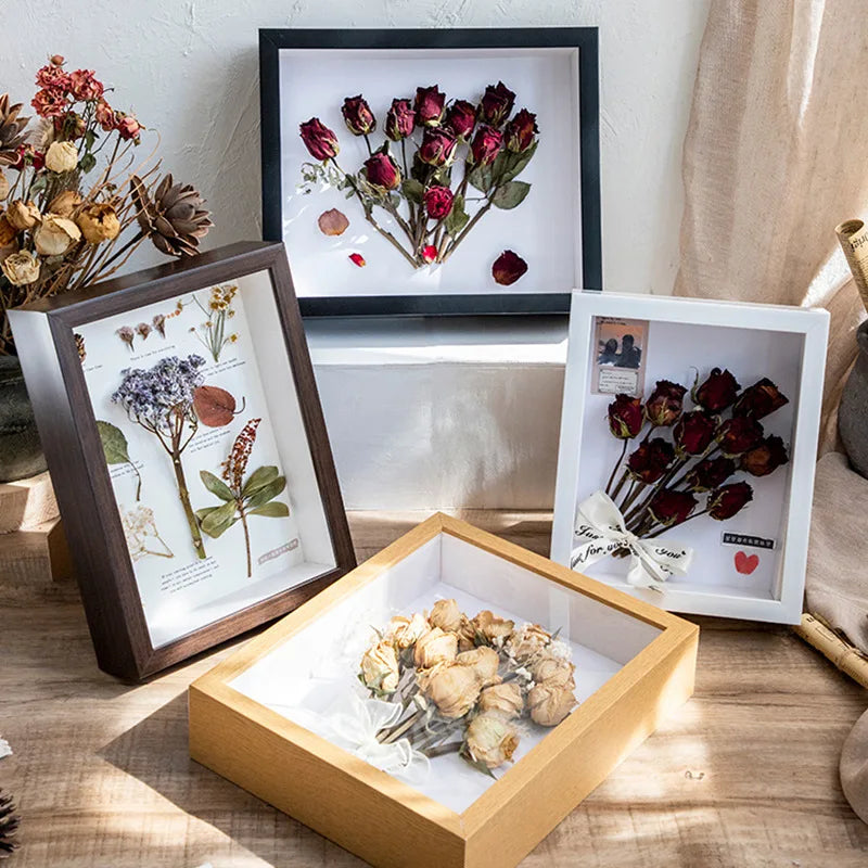 Shadow Box Depth 3cm Wooden Photo Frame For Displaying Three-Dimensional Works