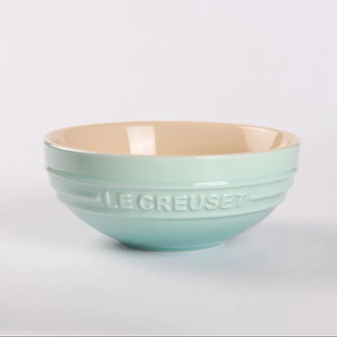 Le Creuset Cool Color Cerc Bowl for Salad Soup Noodles Fruit Rice round Multifunctional Dining Utensils French Sle Daily