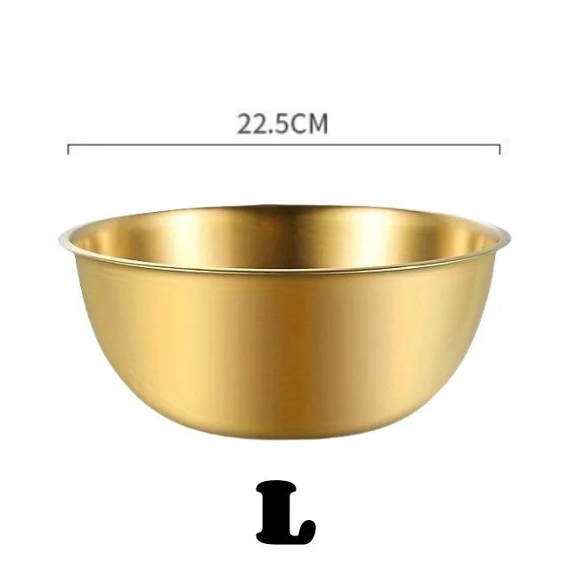 Stainless Steel Bowl Set with Scale for Cooking Baking Food Storage Large Capacity