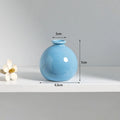 1-10PCS Mini Flower Vase Cute Rice Ball Ceramic Bud Vases Onigiri Hydroponic