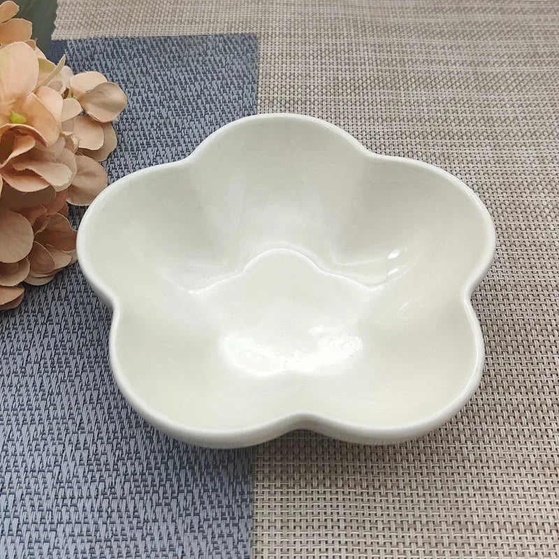 5'' Elevated Flower Design Ceramic