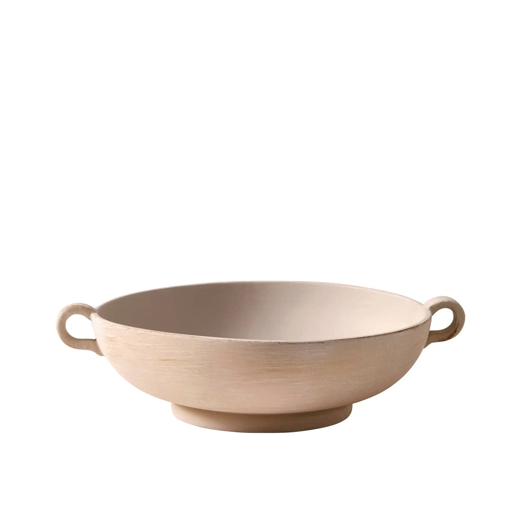 9.75" Ceramic Low Stone Distressed Bowl, Taupe, ramen bowl, ceramic bowl, glass bowl, bowl set