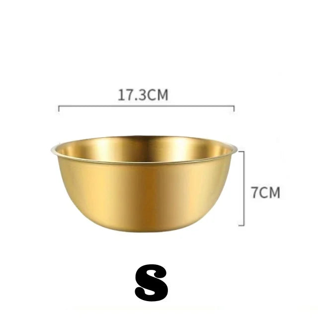 Stainless Steel Bowl Set with Scale for Cooking Baking Food Storage Large Capacity