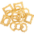 15Pcs Mini Photo Frame Crafts Simulation Picture Frame Decor