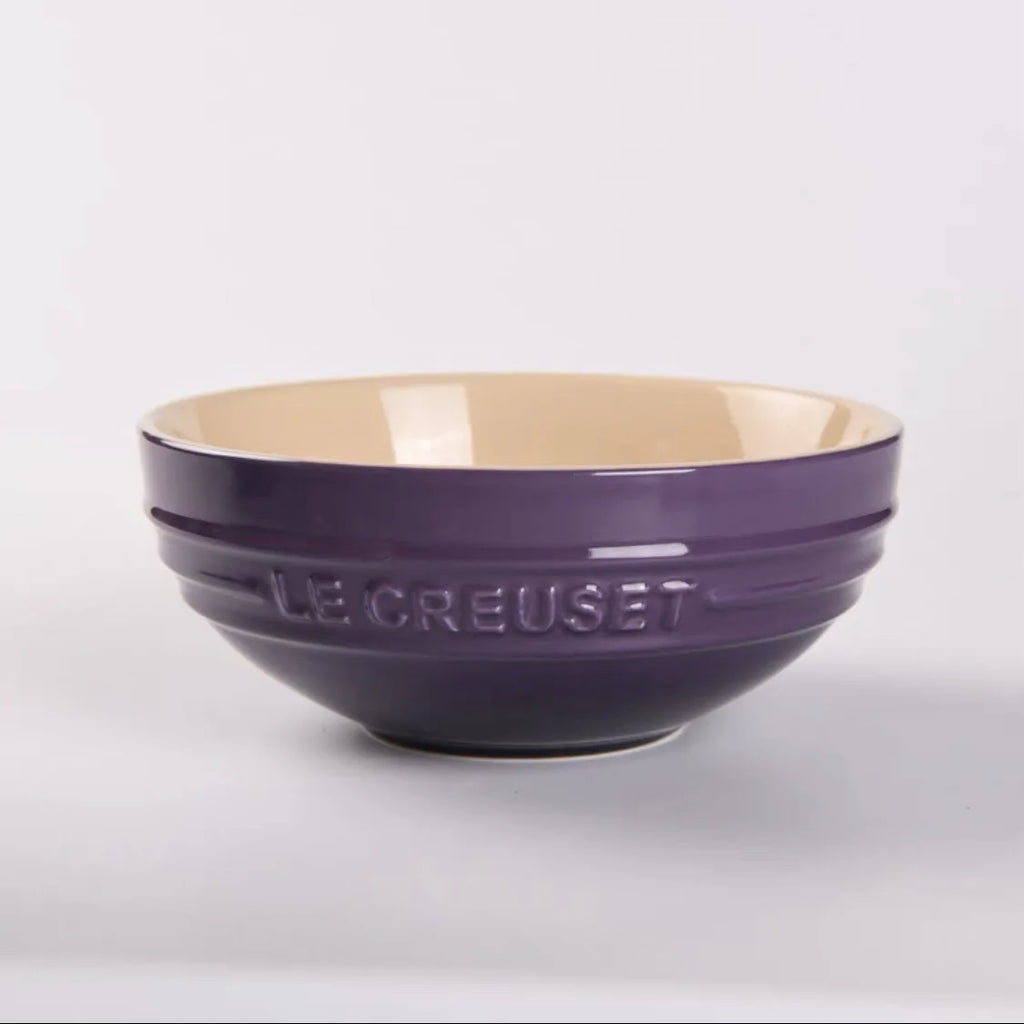 Le Creuset Cool Color Cerc Bowl for Salad Soup Noodles Fruit Rice round Multifunctional Dining Utensils French Sle Daily
