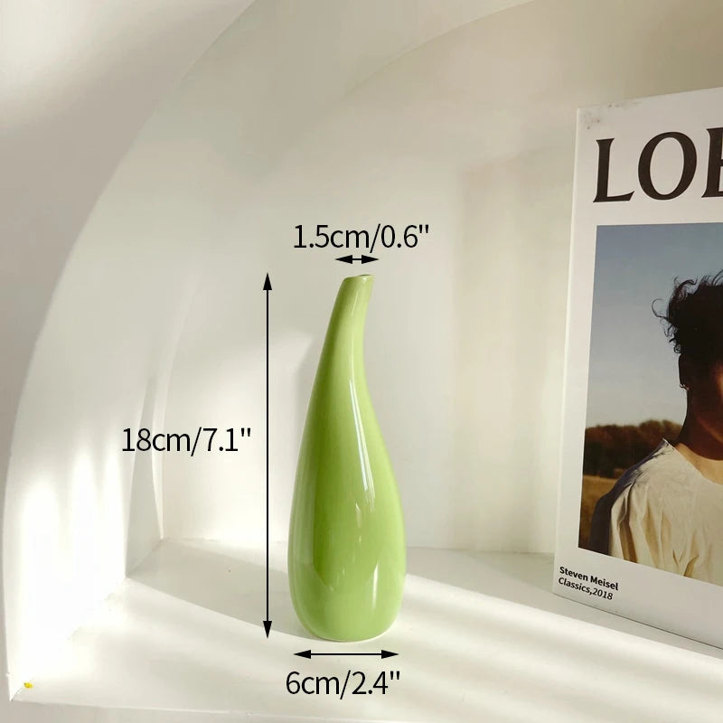 1-10PCS Mini Flower Vase Cute Rice Ball Ceramic Bud Vases Onigiri Hydroponic