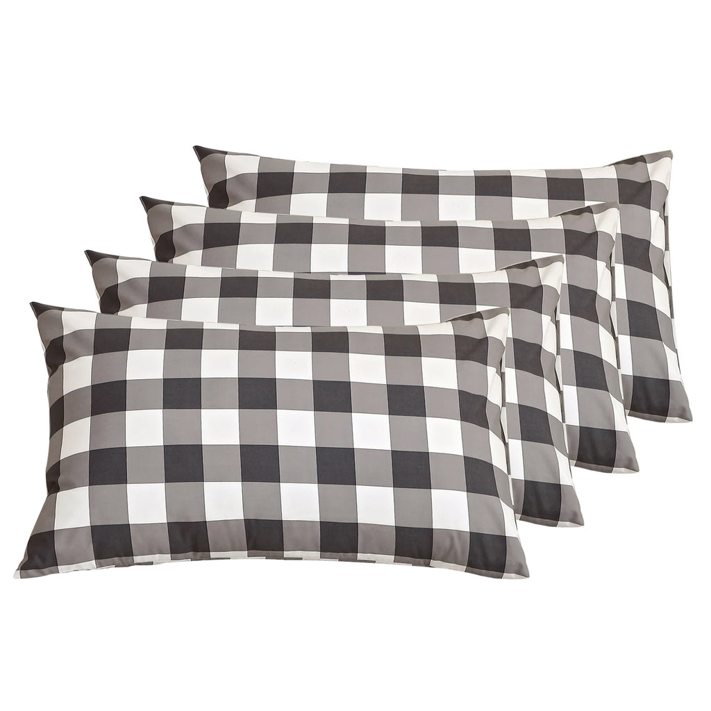 4pcs/2 Pairs Printed Pillowcases