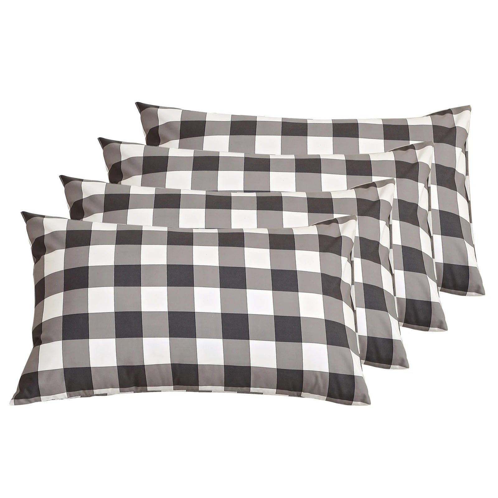 4pcs/2 Pairs Printed Pillowcases