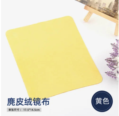 10pcs/lots High Quality Chamois Glasses Cleaner Microfiber Cleaning Cloth