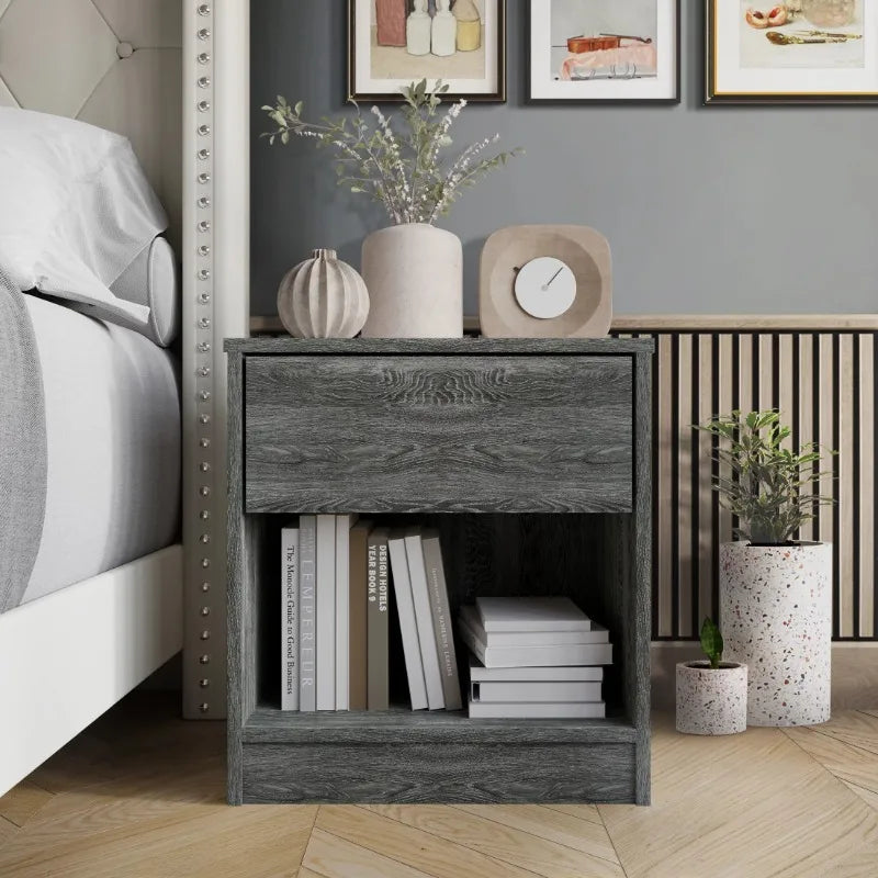 Versatile Wood Side Table for Living Room, Lounge, Stable and Sturdy Design.