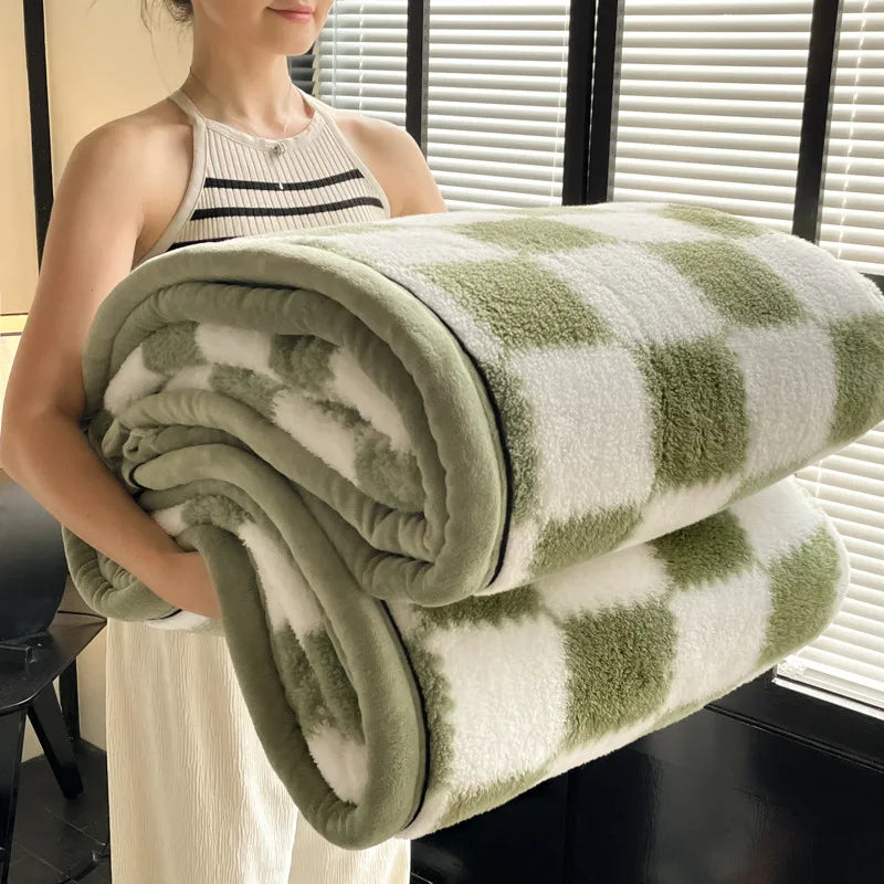 New s Fleece Spring Autumn Warmth Blankets Soft Fluffy Keep Warm Sofa Blankets