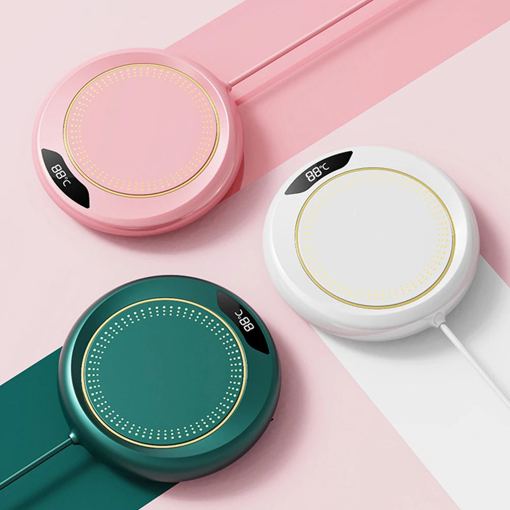 Coffee Mug Warmer 3 Temperature Setting Electric Cup Heater USB Constant Cup Warmer Tea Water Milk Heating Coasters