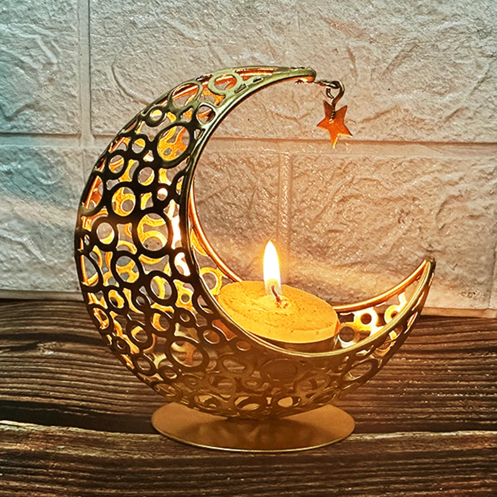 Eid Mubarak Candle Holder Ramadan Tea Light Holder Home Islamic