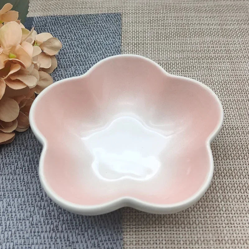 5'' Elevated Flower Design Ceramic