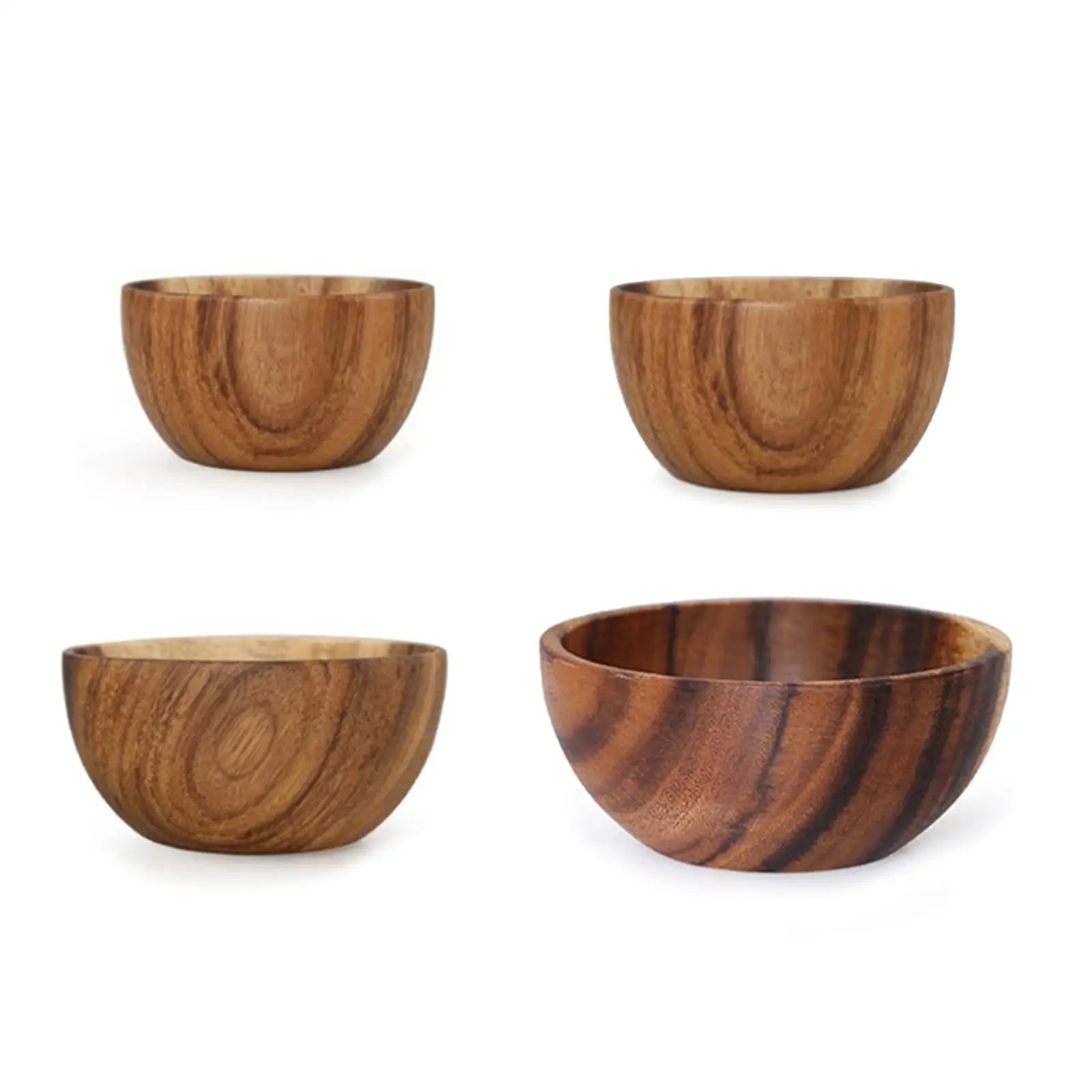 Wooden Salad Bowl Household Kitchen Utensils