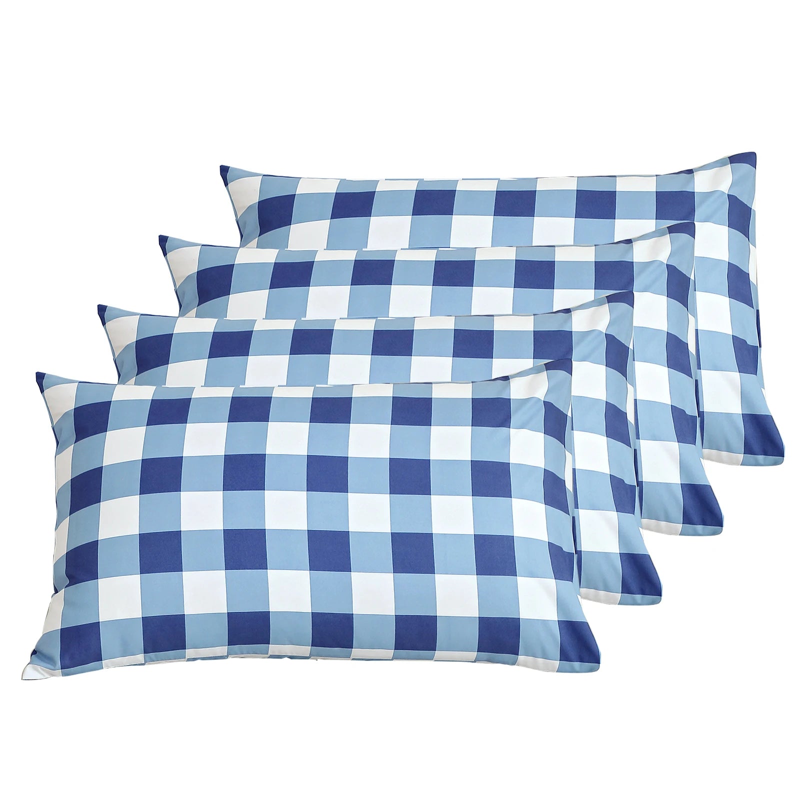 4pcs/2 Pairs Printed Pillowcases