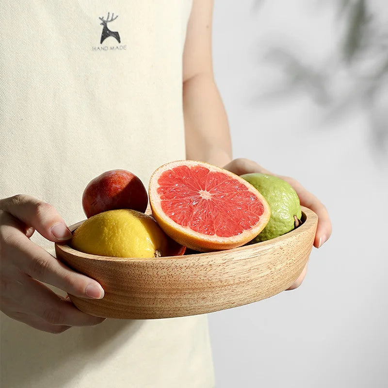 Acacia Wooden Bowl Premium   Wooden Boat-shaped Bowl
