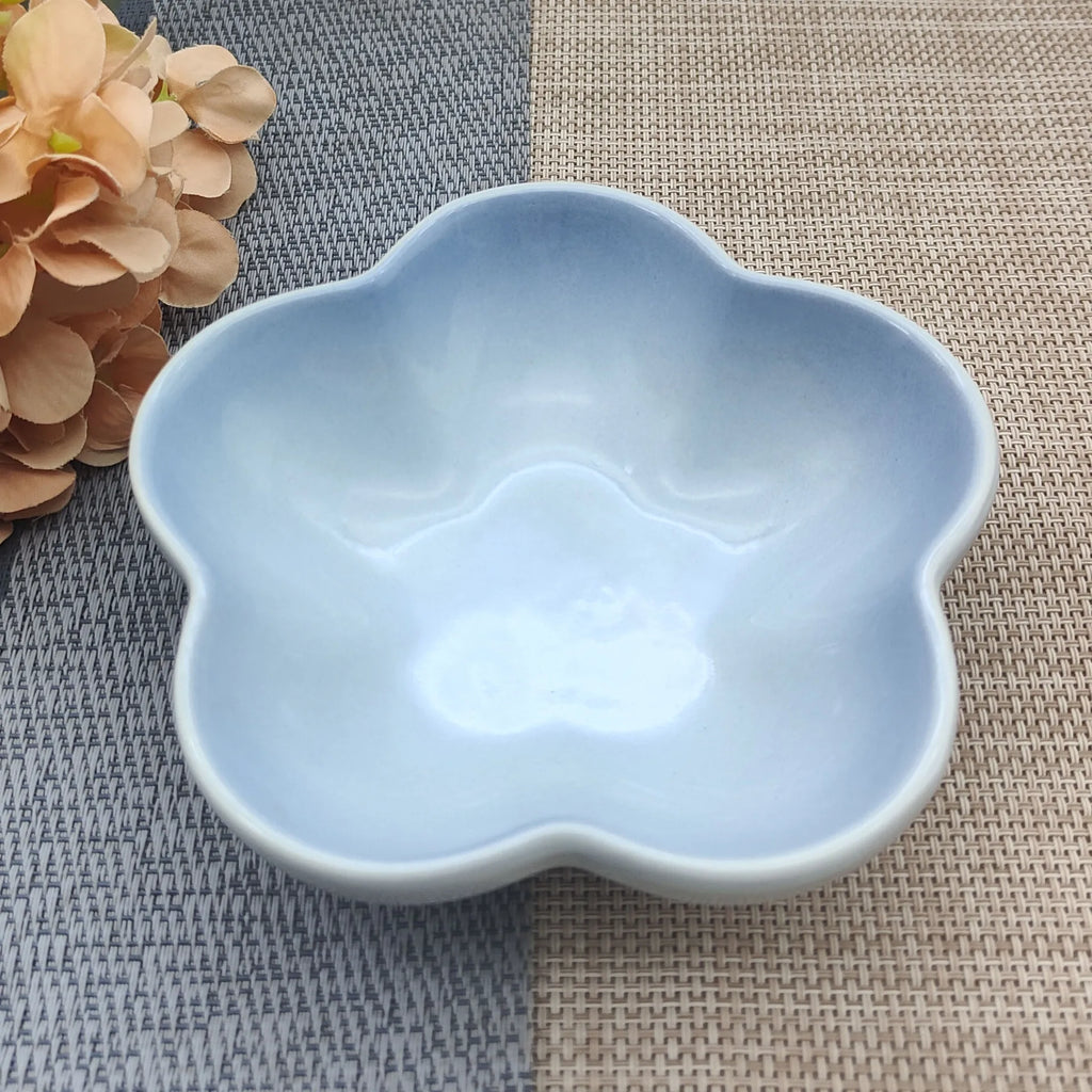 5'' Elevated Flower Design Ceramic