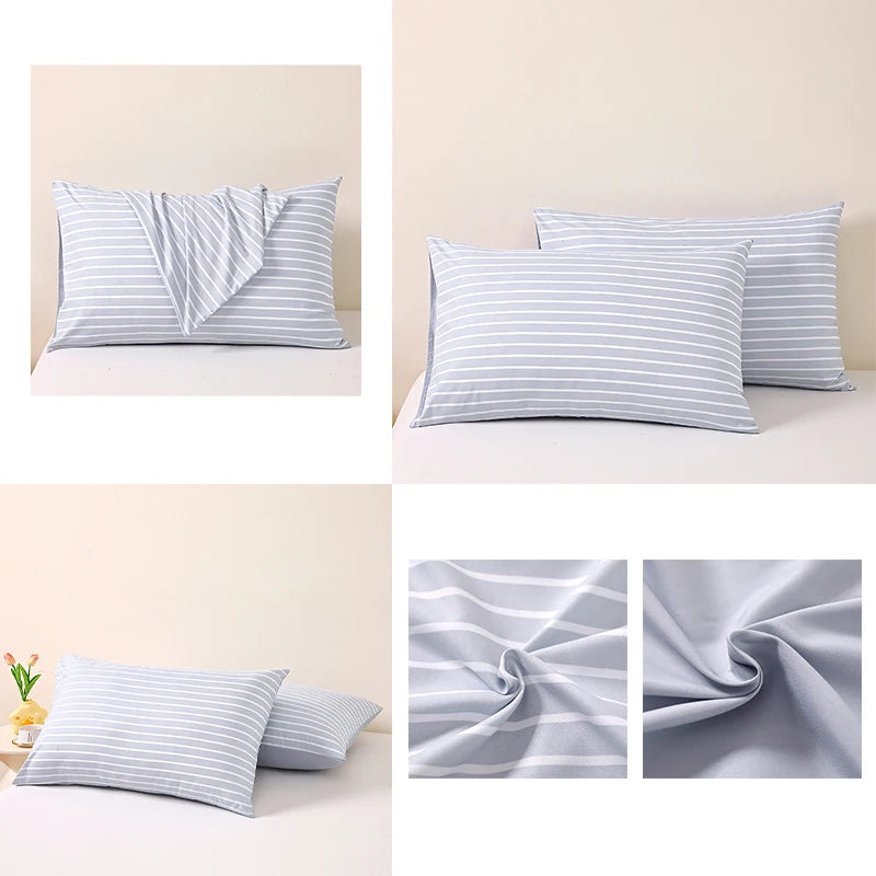 4pcs/2 Pairs Printed Pillowcases