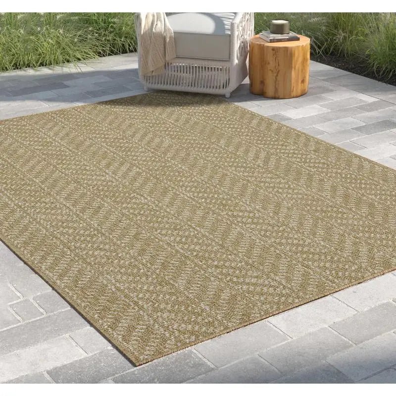 Jute Area Rug 2 ft 7 in x 7 ft 3 in Indoor Outdoor Rug Natural Fiber