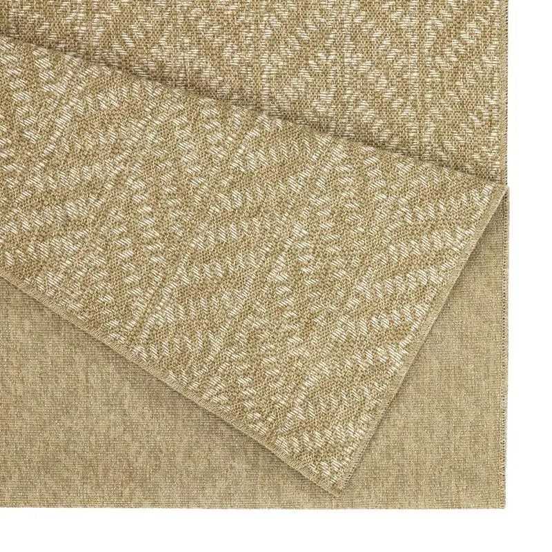 Jute Area Rug 2 ft 7 in x 7 ft 3 in Indoor Outdoor Rug Natural Fiber