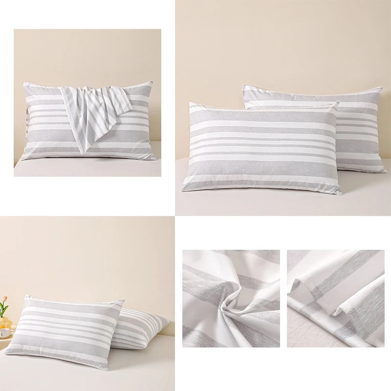 4pcs/2 Pairs Printed Pillowcases