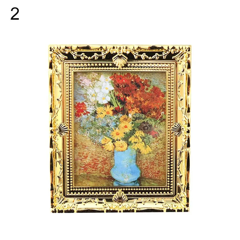 Golden Retro Photo Frame Decorative European VictorianPictures Frame