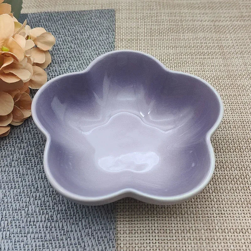 5'' Elevated Flower Design Ceramic