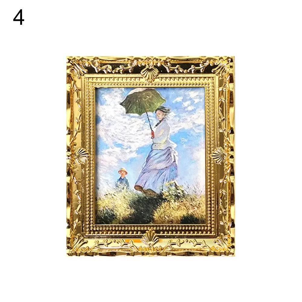 Golden Retro Photo Frame Decorative European VictorianPictures Frame