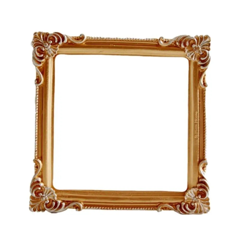 Golden Retro Photo Frame Decorative European VictorianPictures Frame