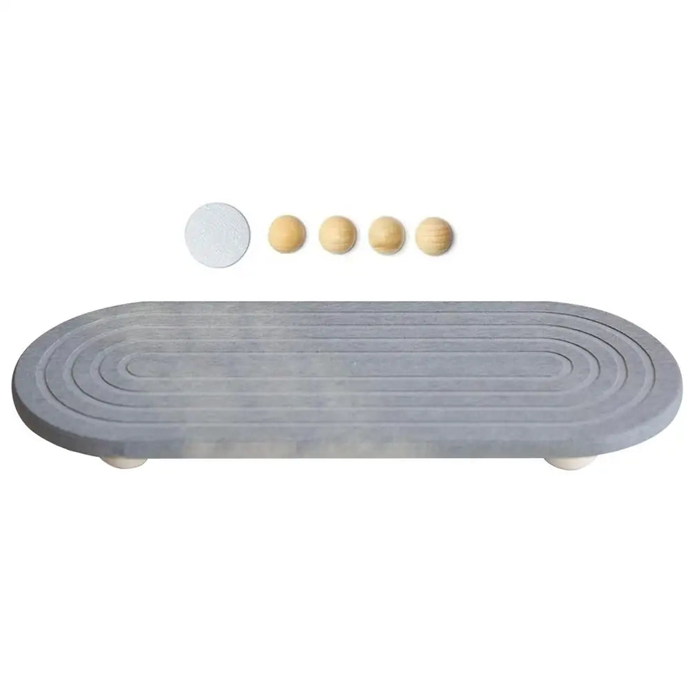 Diatom Mud Water-Absorbing Stone Tray, Absorbent Diatomite, Quick Drying Coasters