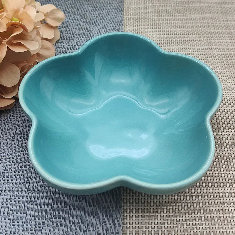 5'' Elevated Flower Design Ceramic
