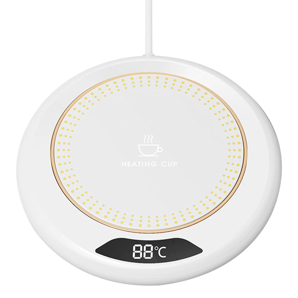 Coffee Mug Warmer 3 Temperature Setting Electric Cup Heater USB Constant Cup Warmer Tea Water Milk Heating Coasters