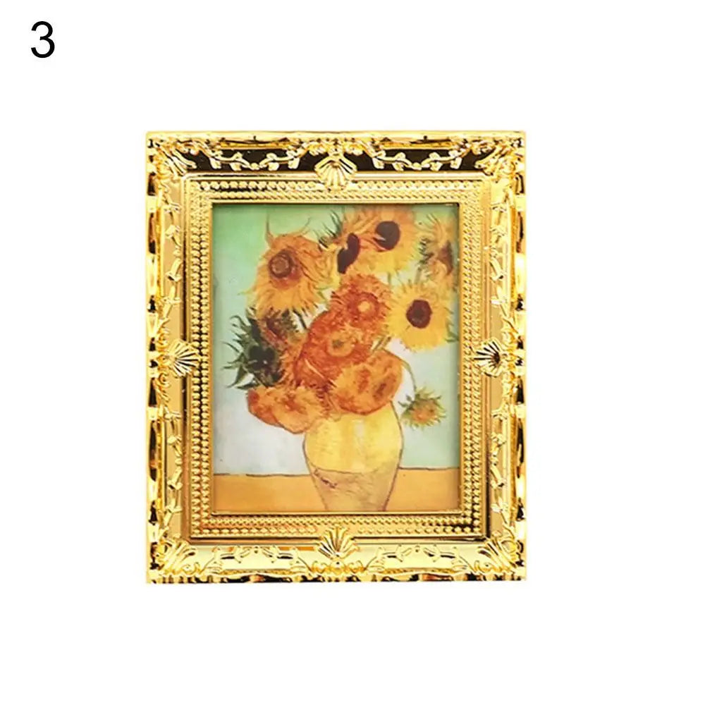 Golden Retro Photo Frame Decorative European VictorianPictures Frame