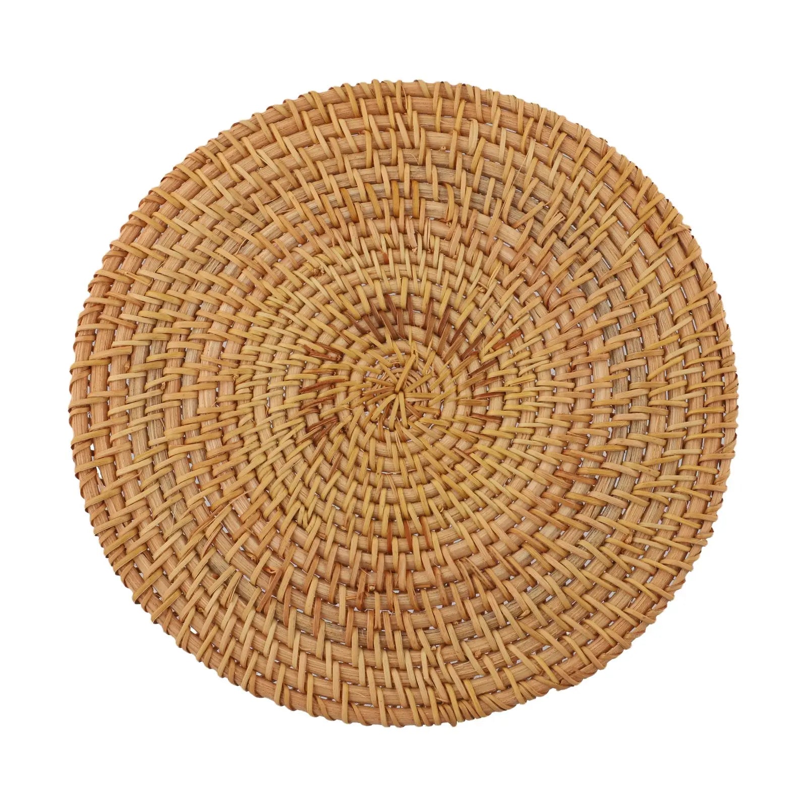Table Protectors Rattan Coasters Dining Table Setting Natural Materials