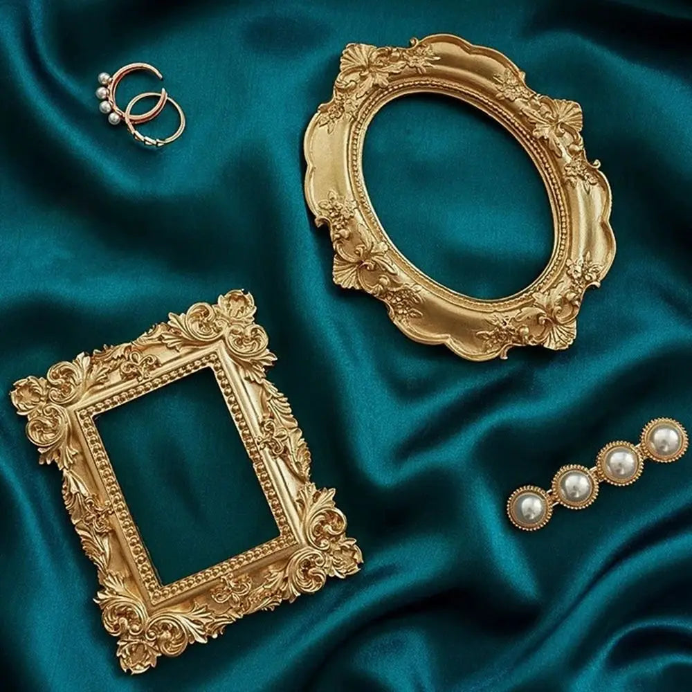 Golden Retro Photo Frame Decorative European VictorianPictures Frame