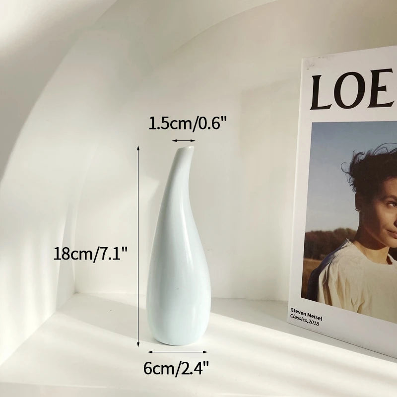 1-10PCS Mini Flower Vase Cute Rice Ball Ceramic Bud Vases Onigiri Hydroponic