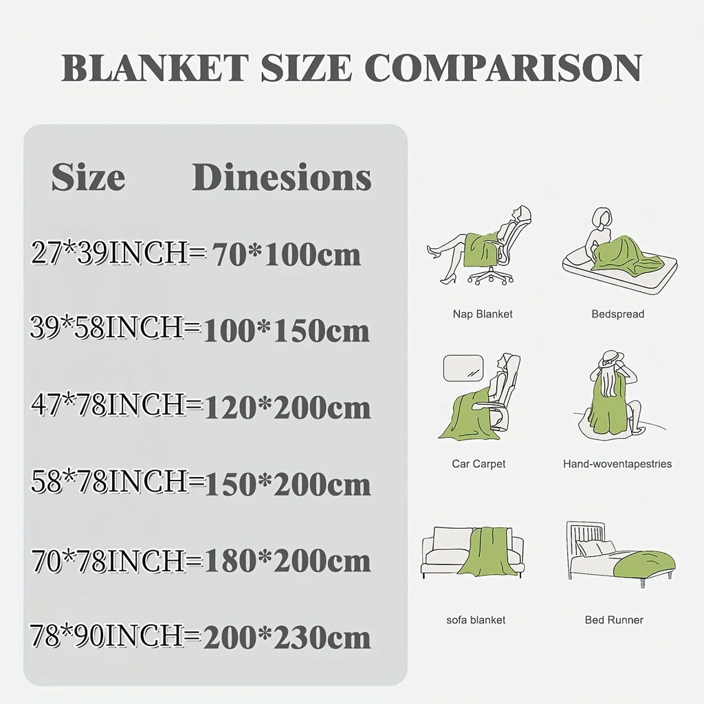 1pc Jacquard Sherpa Weighted Blanket 7lbs for Adults- Soft, Warm, and Thickened Calm Blanket for Ultimate Comfort