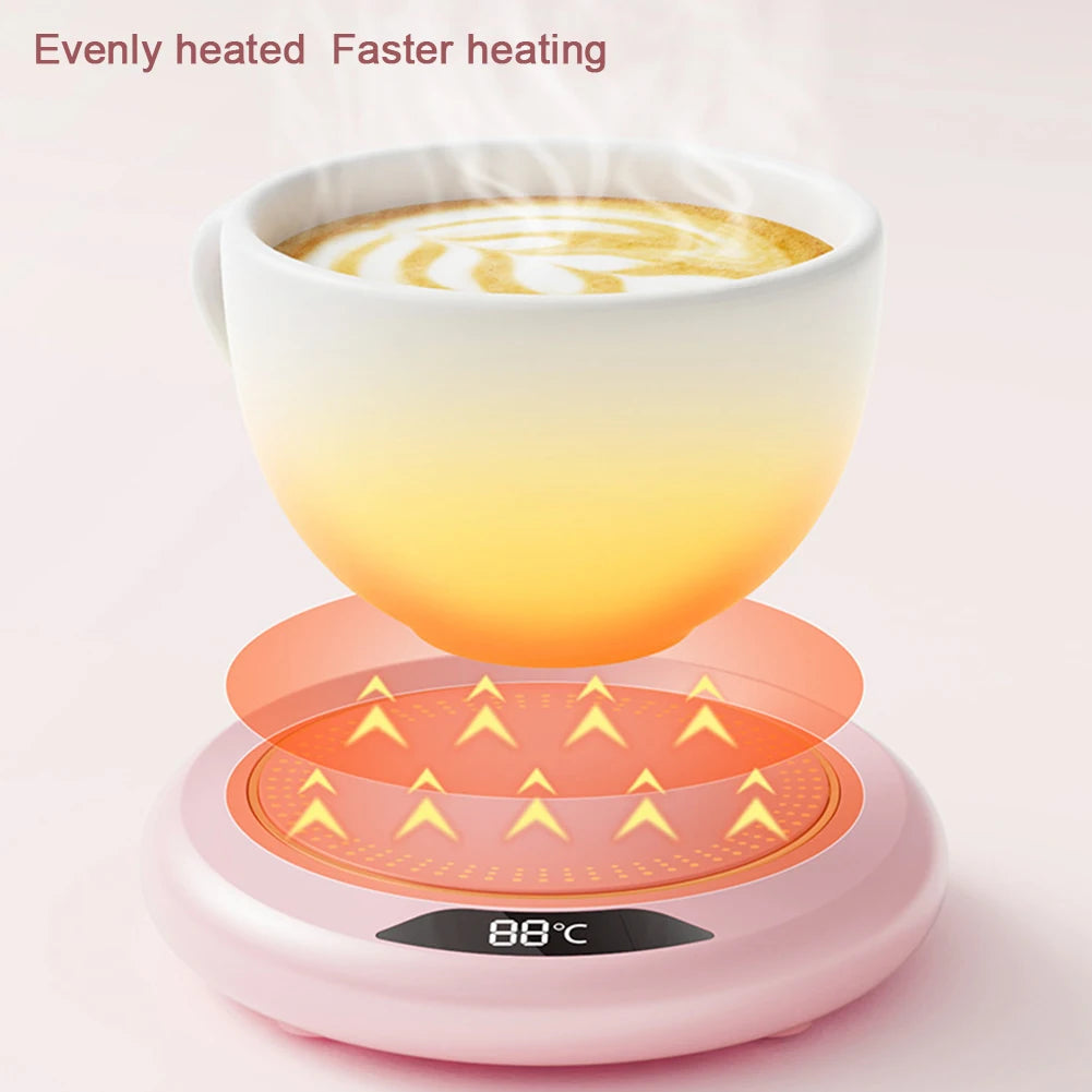 Coffee Mug Warmer 3 Temperature Setting Electric Cup Heater USB Constant Cup Warmer Tea Water Milk Heating Coasters