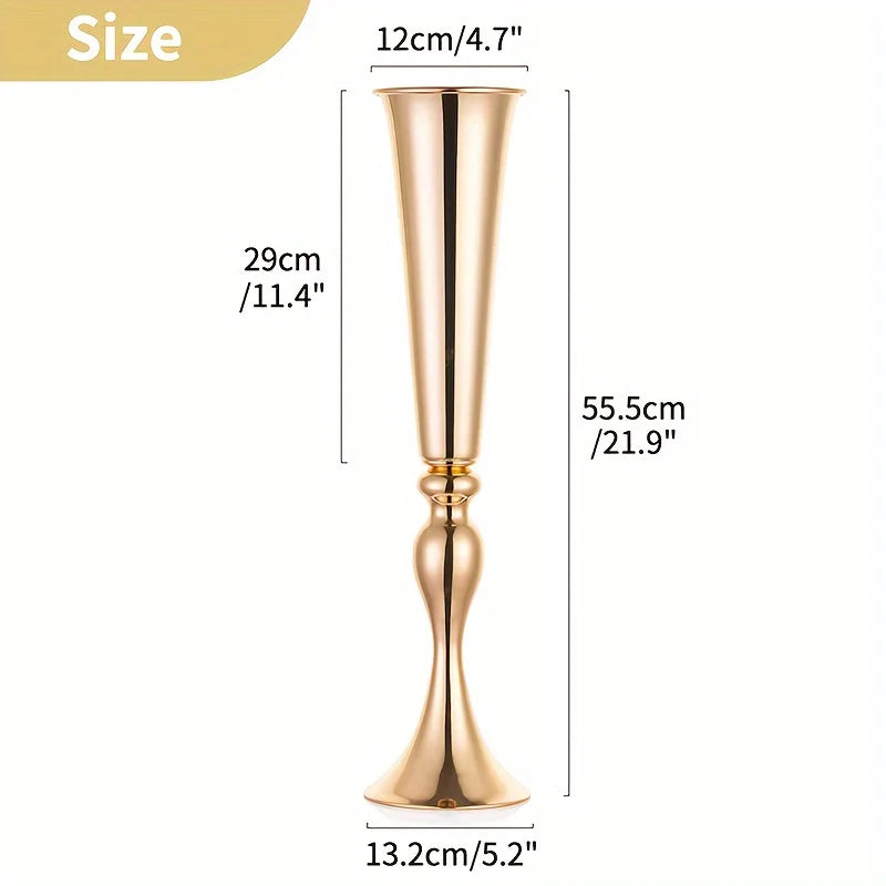 2/10 件 21.9" Tall Metal Vase