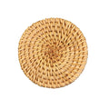 Table Protectors Rattan Coasters Dining Table Setting Natural Materials