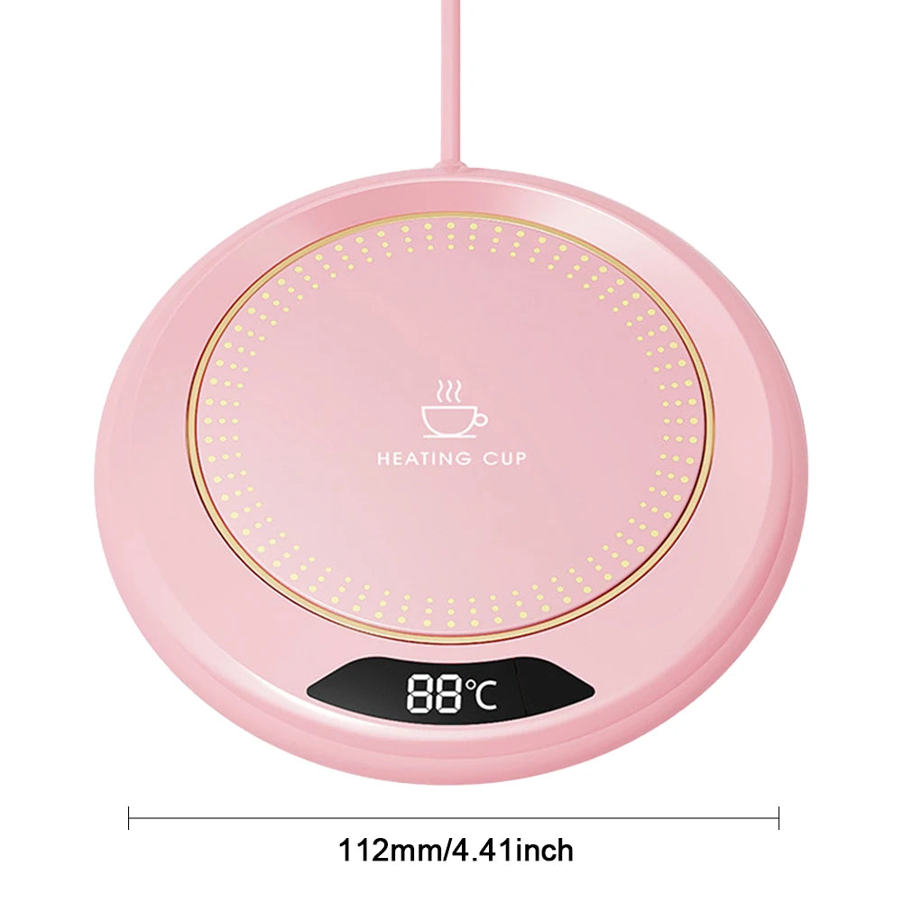 Coffee Mug Warmer 3 Temperature Setting Electric Cup Heater USB Constant Cup Warmer Tea Water Milk Heating Coasters