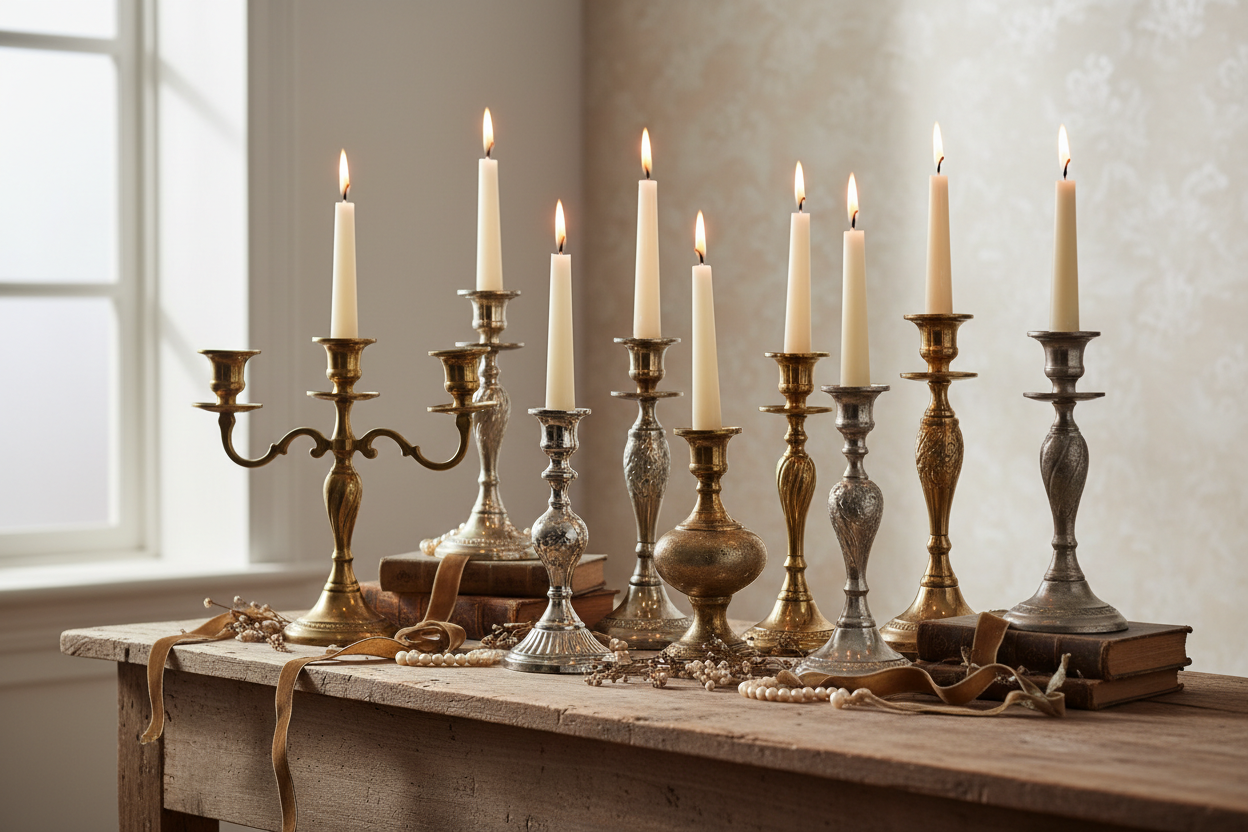 Candlesticks, Decorative